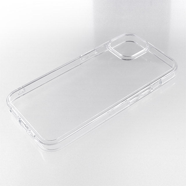 【2023 iPhone 15専用】ガラスハイブリット iPhone 背面ケース(クリア)