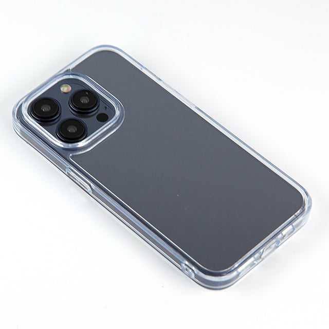 【2023 iPhone 15 Pro専用】ガラスハイブリット iPhone 背面ケース(クリア)