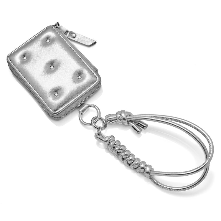 【MagSafe アクセサリー】Mag Coin Case with Hand Strap(pale blue)