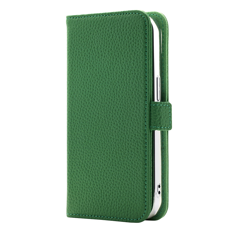 Rich in color Leather Book 手帳型ケース iPhoneケース スマホケース(avocado green)