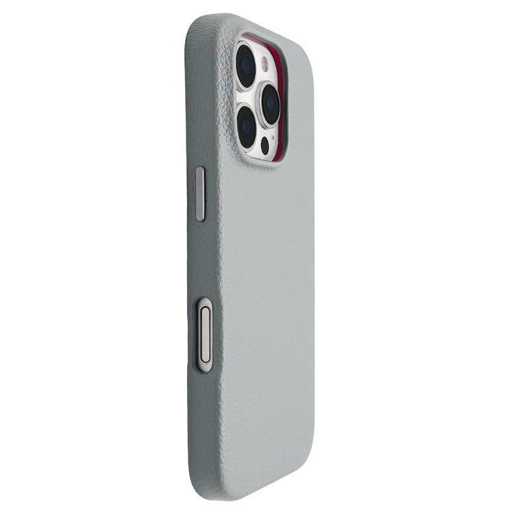 Tone Switch Mag Case  レザーケース iPhoneケース スマホケース(GRAY×PINK)