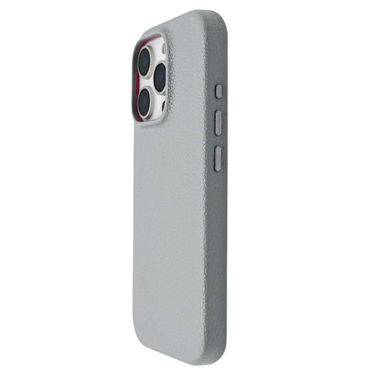 Tone Switch Mag Case  レザーケース iPhoneケース スマホケース(GRAY×PINK)