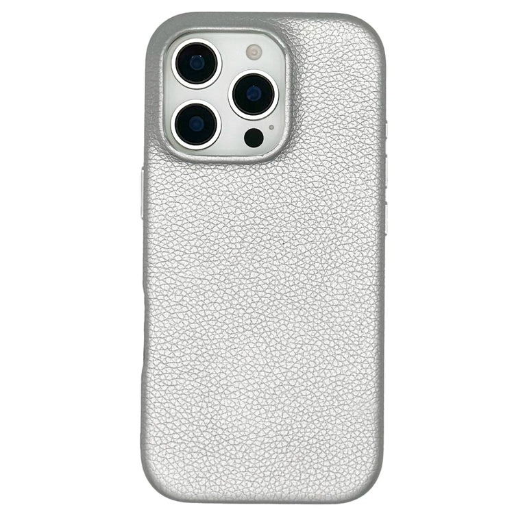 Tone Switch Mag Case レザーケース iPhoneケース スマホケース(SILVER×LIME)