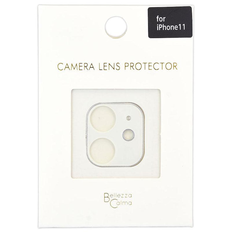 【iPhone 11専用】Protection Glass iPhoneカメラ 保護ガラス(ホワイト)