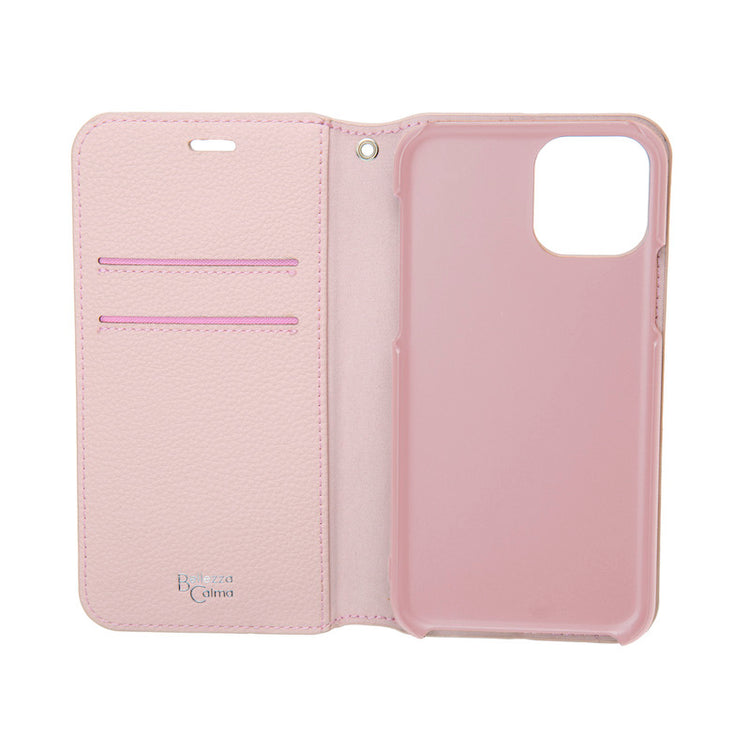 【iPhone 11 Pro専用】スタンド機能付き iPhone 手帳型ケース(ピンク)